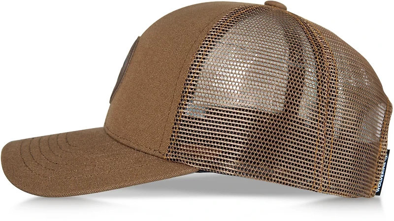 Wolverine 1883 Leather Patch Heavy Duty Canvas Adjustable Cap