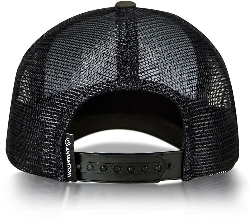 Wolverine Adults' Land of the Free Heavy Duty Canvas Adjustable Trucker Cap