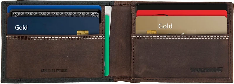 Wolverine Adults' I-90 Durashock Front Pocket Wallet