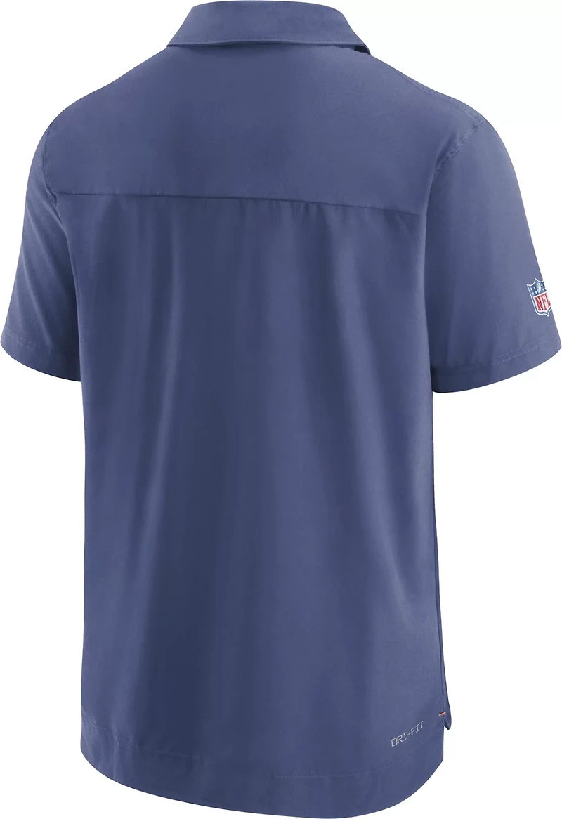 Nike Men's Chicago Bears Dri-FIT Lock Up Coach Polo Shirt
