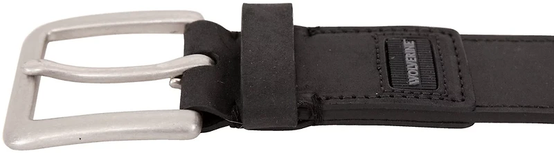 Wolverine Adults' Rugged Patch Leather Belt