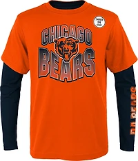 Outerstuff Boys' Chicago Bears Game Day 3 in 1 Combo T-shirt Set