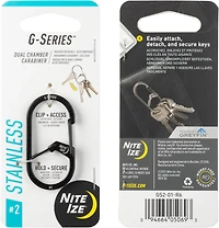 Nite Ize G-Series Dual Chamber #2 Carabiner