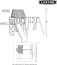 Lifetime Big Stuff Swing Set