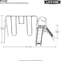 Lifetime Climb & Slide Playset