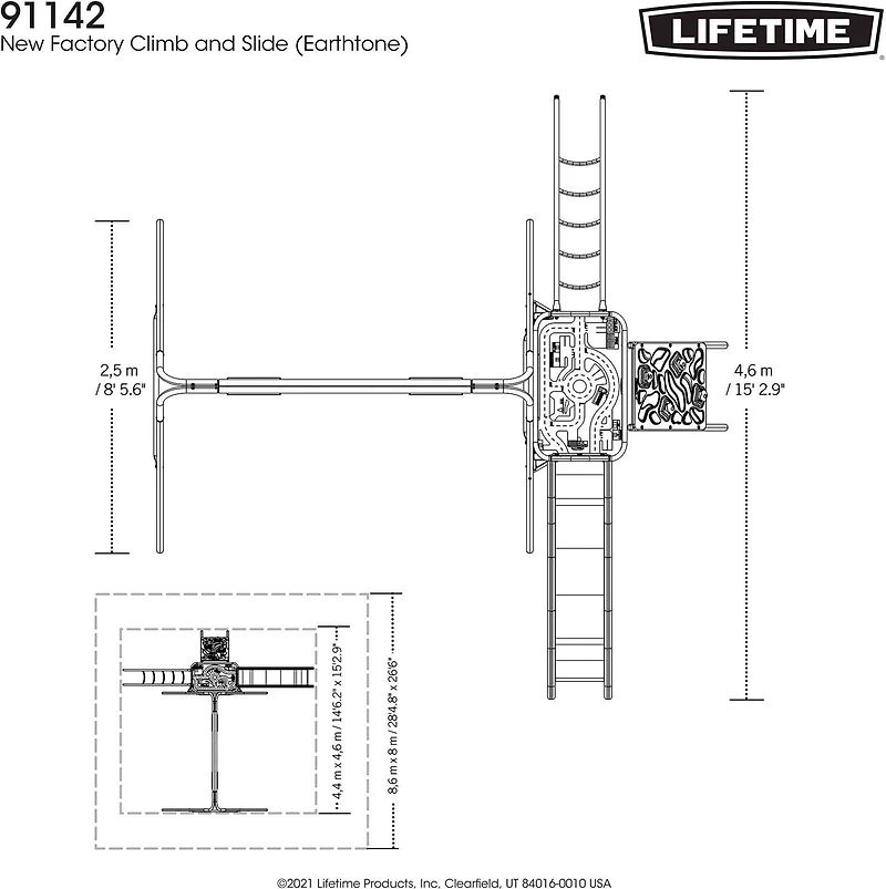 Lifetime Climb & Slide Playset