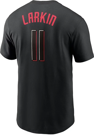 Nike Men's Cincinnati Reds Barry Larkin #11 City Connect N&N T-shirt