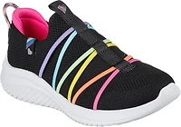 SKECHERS Kids' Preschool Ultra Flex 3.0 Rainbow Lace Shoes