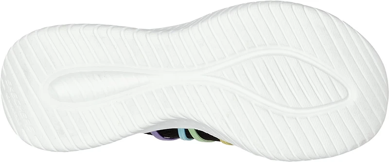 SKECHERS Kids' Preschool Ultra Flex 3.0 Rainbow Lace Shoes