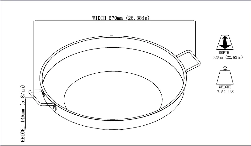 Outdoor Gourmet Comal Pozo