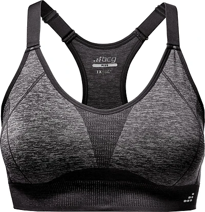 BCG Women's Plus Seamless Adjustable Training Cami Sports Bra