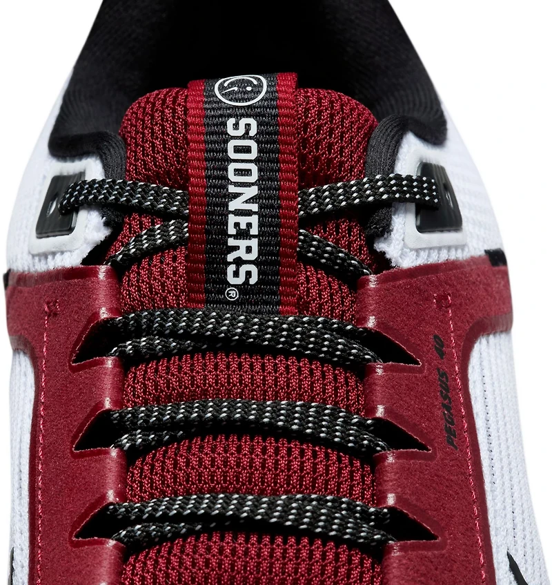 Nike Men's University of Oklahoma Air Zoom Pegasus 40 Running Shoes
