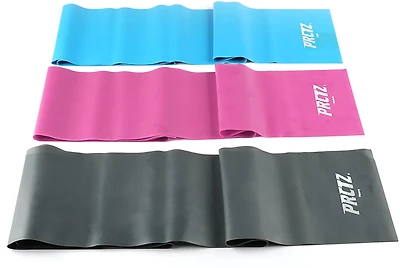 PRCTZ Essential Latex 4ft Stretch Band 3-Pack