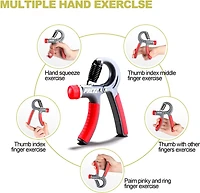 PRCTZ Essential Adjustable Hand Grip Strengthener