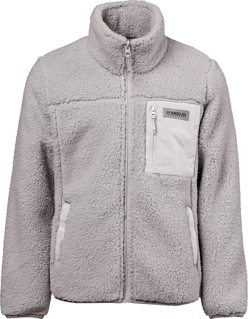 Magellan Outdoors Girls’ Campfire Sherpa Fleece Jacket