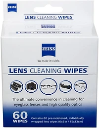 Zeiss Lens Wipes 60-Pack