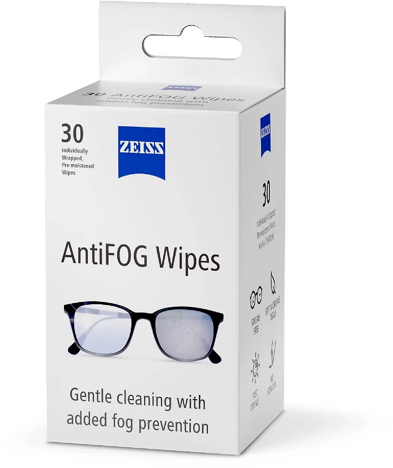 Zeiss Anti-Fog Lens Wipes 30-Pack