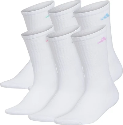 adidas Cushion Crew Socks 6 Pack