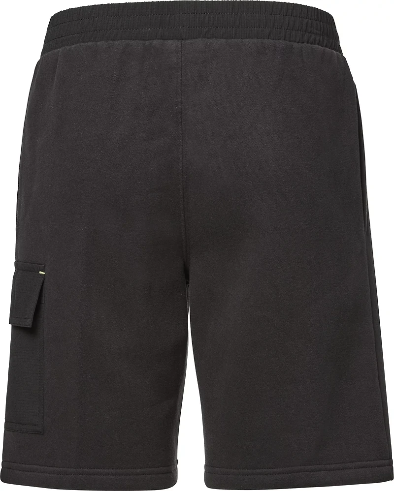 BCG Boys' Mixed Media Cotton Fleece Shorts