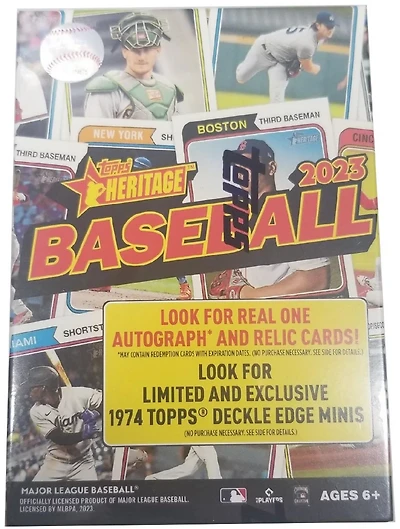 Topps 2023 Heritage Baseball Value 8 Pack