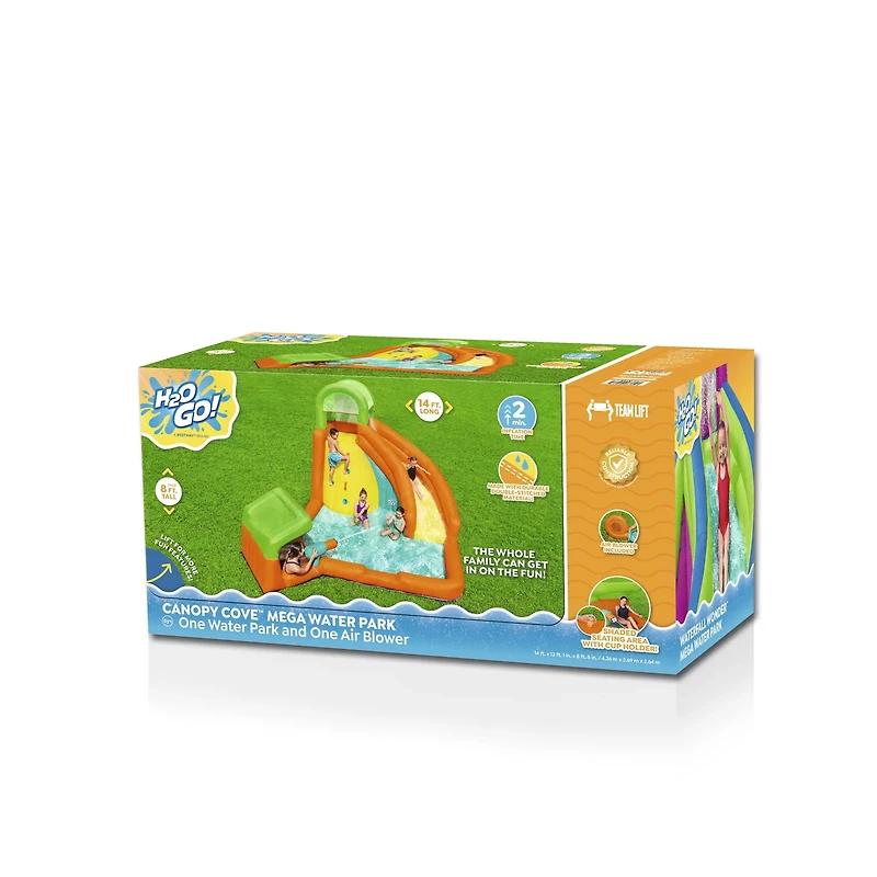 H20GO! Kids' Canopy Cove Inflatable Mega Water Park