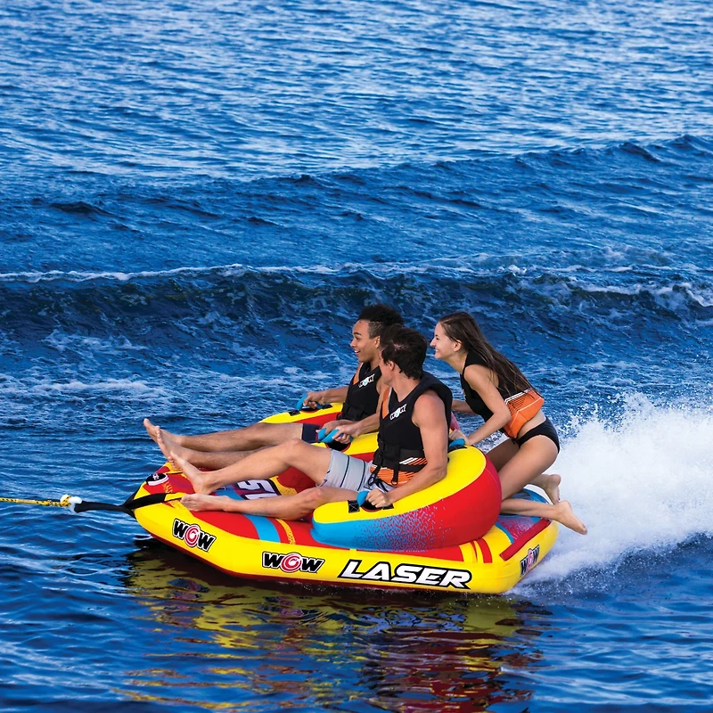 WOW Watersports Laser 3-Person Towable