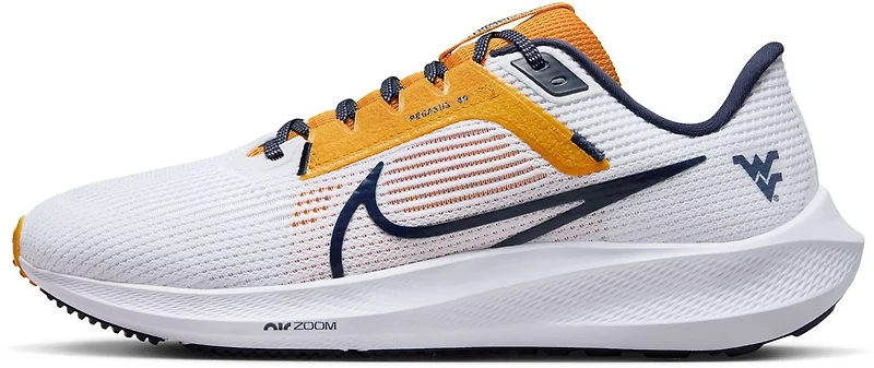Nike Men's West Virginia University Air Zoom Pegasus 40 Running Shoes