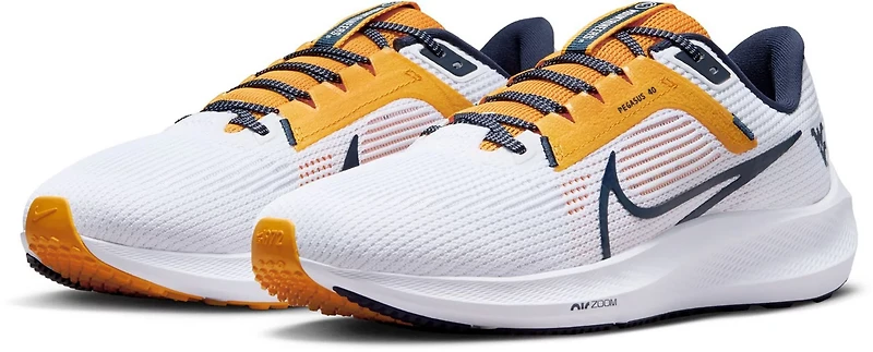 Nike Men's West Virginia University Air Zoom Pegasus 40 Running Shoes
