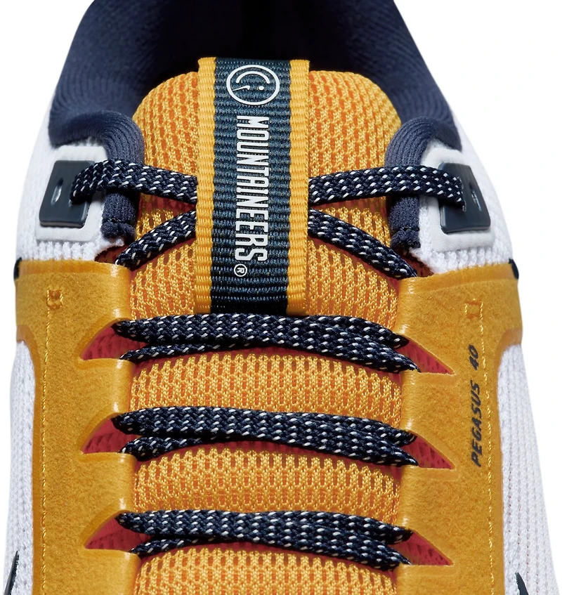 Nike Men's West Virginia University Air Zoom Pegasus 40 Running Shoes