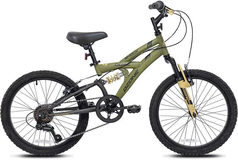 Ozone 500 Boys' Shock Force 20 in 7-Speed Mountain Bike
