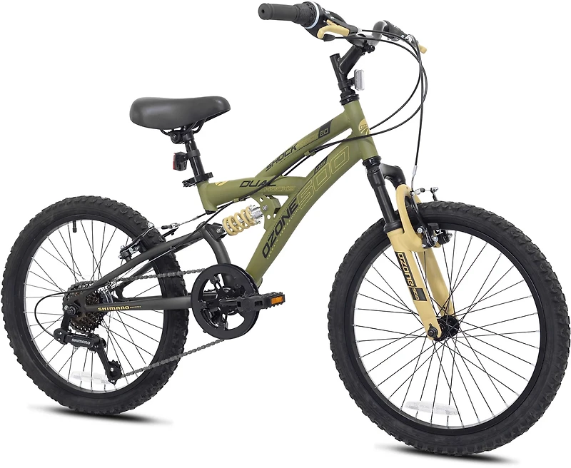 Ozone 500 Boys' Shock Force 20 in 7-Speed Mountain Bike