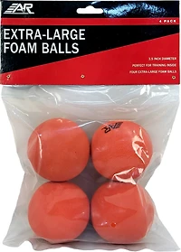 A&R Extra Large Foam Hockey Balls 4-Pack
