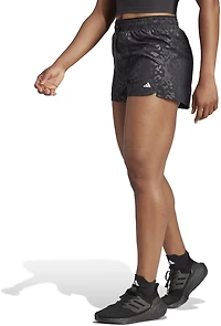 adidas Women's Pacer Woven Deboss Shorts