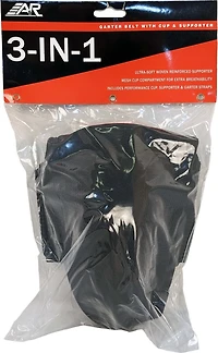 A&R Pro-Stock 3-in-1 Garter with Cup and Supporter
