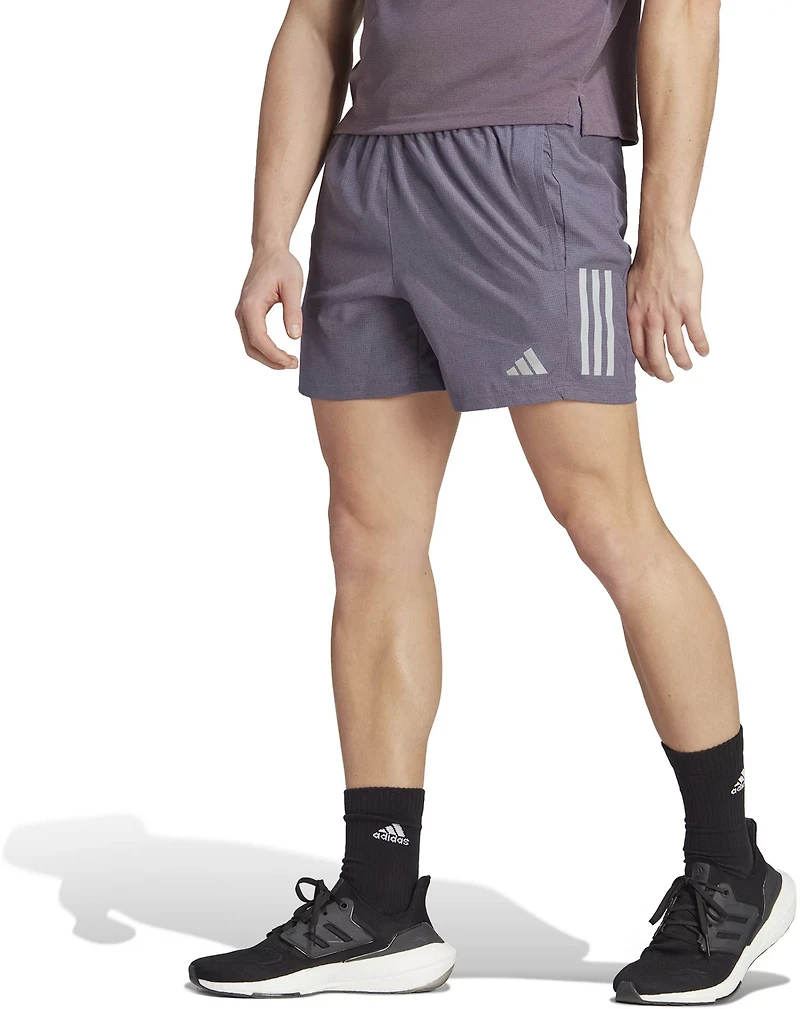 adidas Men's Own the Run Heathered Shorts 7 in