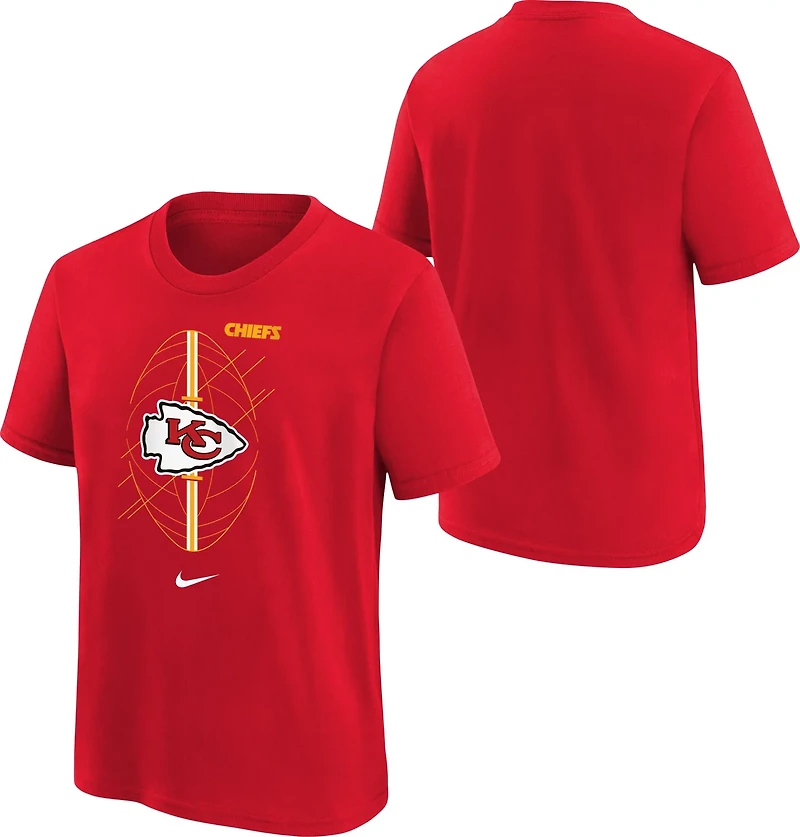 Nike Boys' Kansas City Chiefs Icon T-shirt