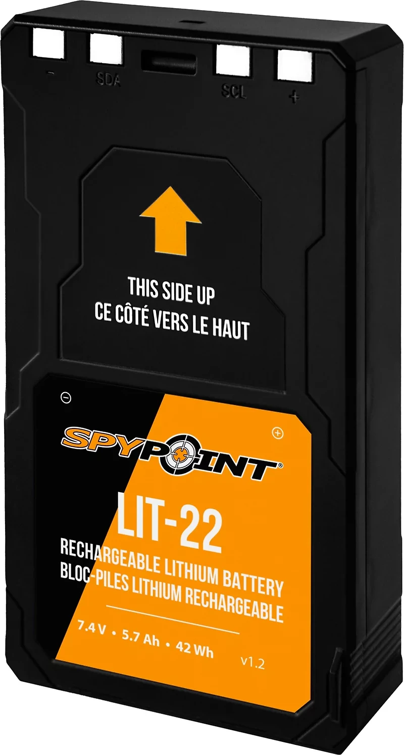 SpyPoint LIT-22 Rechargeable Lithium Battery