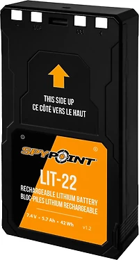 SpyPoint LIT-22 Rechargeable Lithium Battery