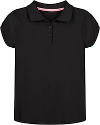 Nautica Girls' 4-6x Interlock Short Sleeve Polo