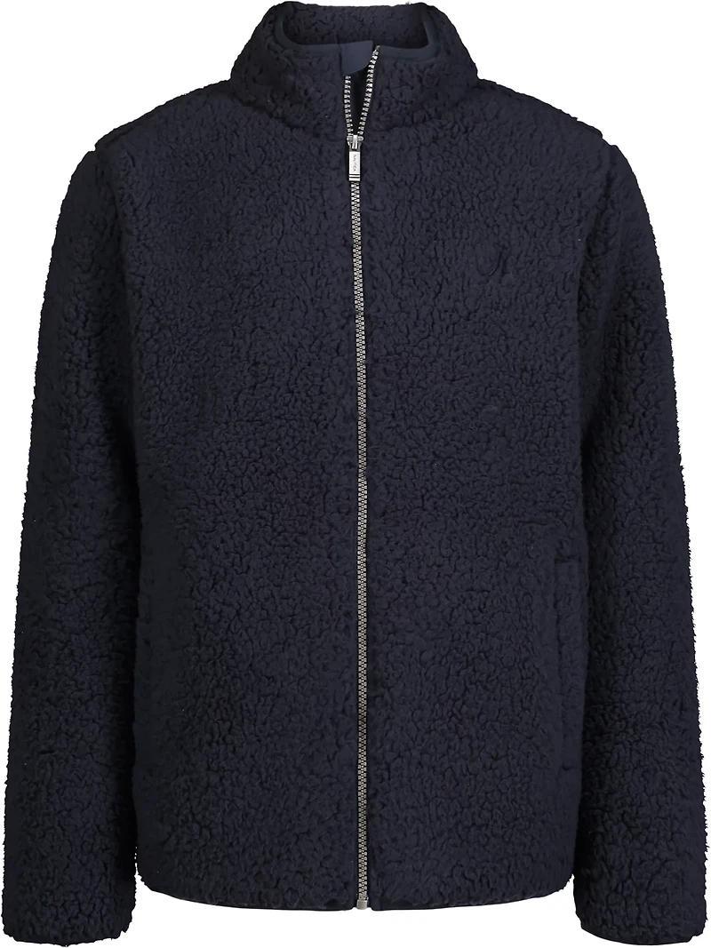Nautica Boys' Sherpa Fleece Full Zip Jacket