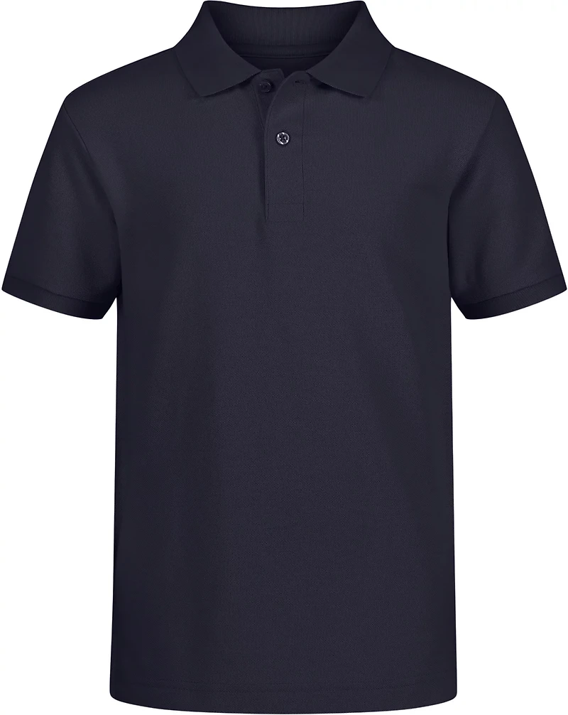 Nautica Boys' 8-20 Double Pique Short Sleeve Polo Shirt