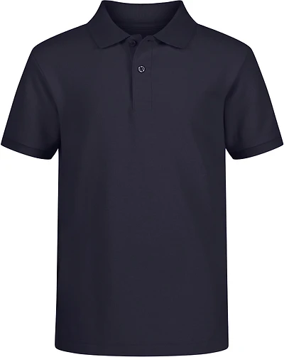 Nautica Boys' 8-20 Double Pique Short Sleeve Polo Shirt