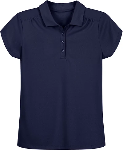 Nautica Girls' Performance Polo Shirt