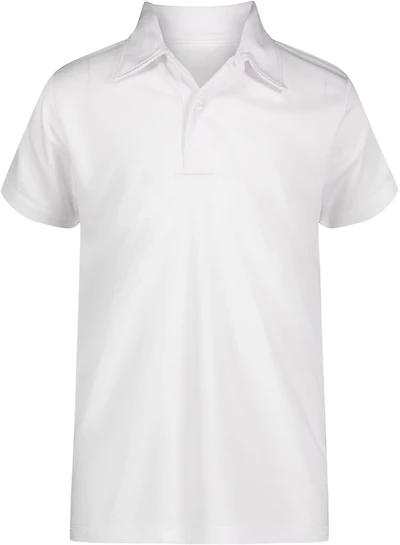 Nautica Boys' 4-7 Sensory Interlock Short Sleeve Polo Shirt