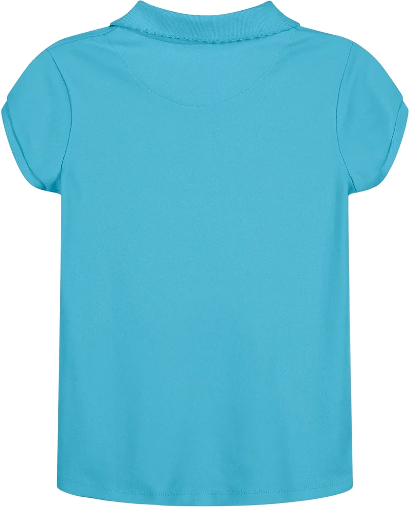 Nautica Girls' 7-16 Interlock Polo Shirt