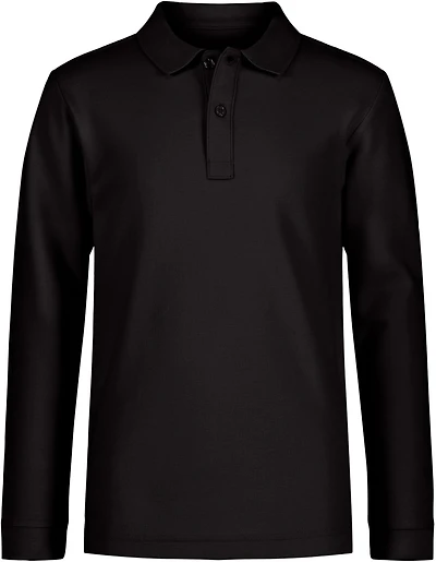 Nautica Boys' 8-20 Double Pique Long Sleeve Polo Shirt