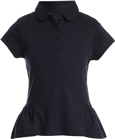 Nautica Girls' 4-6x Knit Tunic Polo