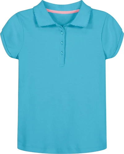 Nautica Girls' 7-16 Interlock Polo Shirt