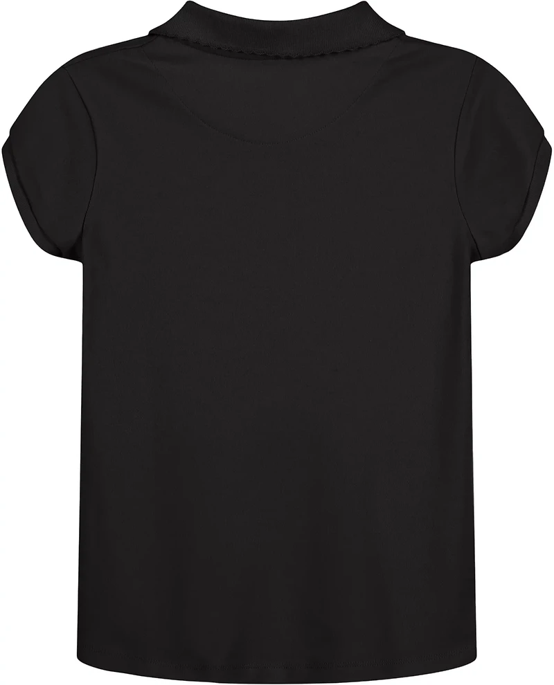 Nautica Girls' 7-16 Interlock Polo Shirt