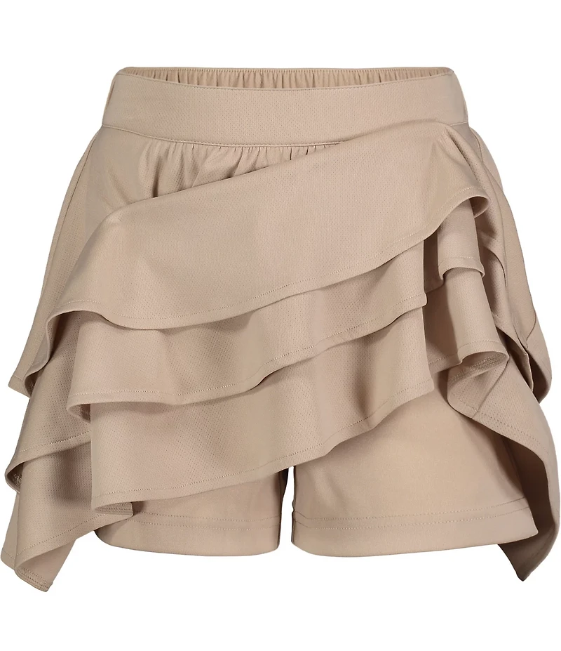 Nautica Girls' 7-16 Pindot Mesh Ruffle Scooter